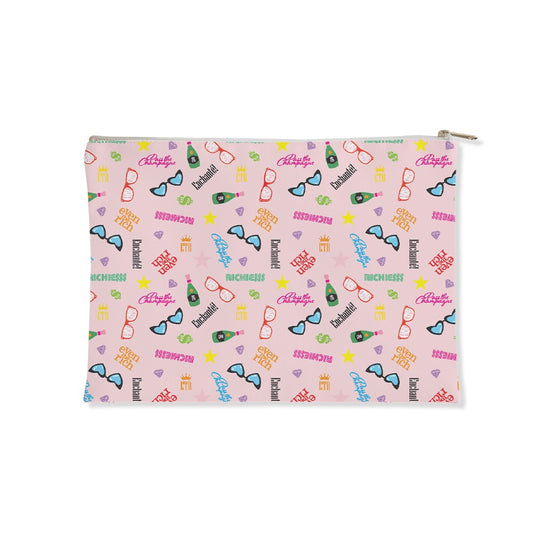Even the Rich Mash Pattern Accessory Pouch-2