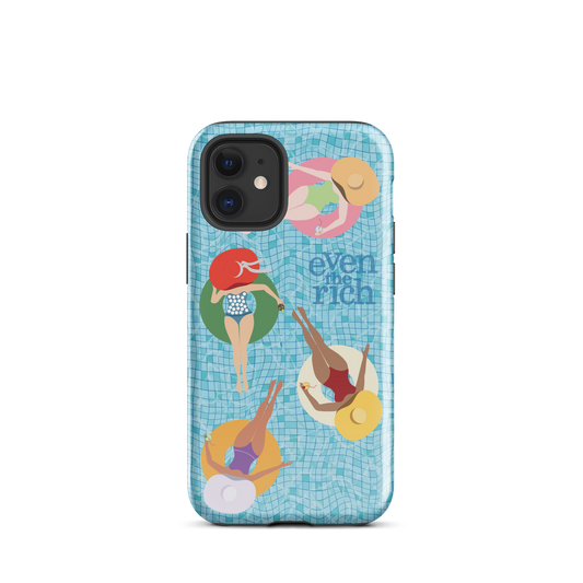 Even the Rich Pool Tough Phone Case - iPhone-3