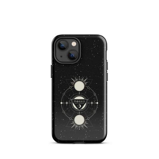 Morbid Celestial Design Tough Phone Case - iPhone-15