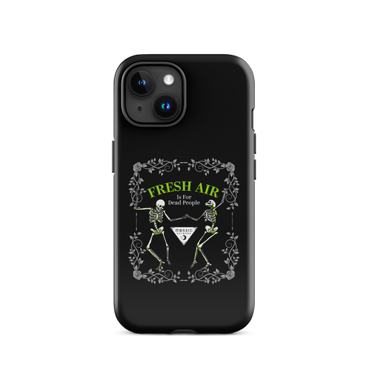Morbid Fresh Air Is For Dead People Tough Phone Case - iPhone-36