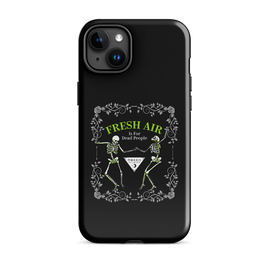 Morbid Fresh Air Is For Dead People Tough Phone Case - iPhone-39