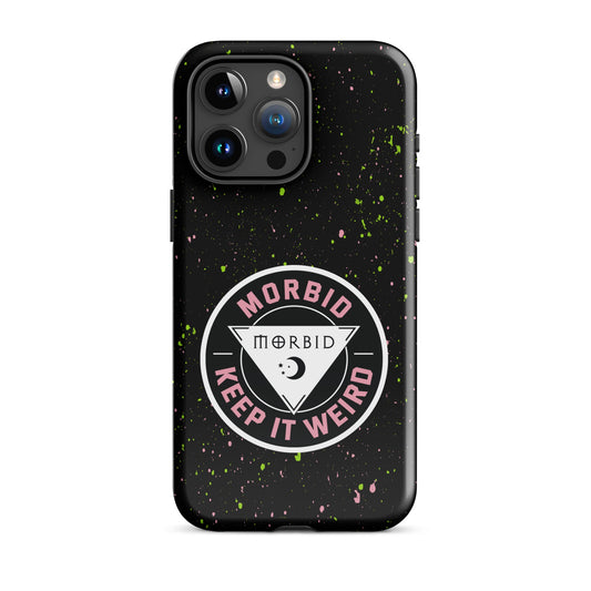 Morbid Keep It Weird Patch iPhone Tough Case-44