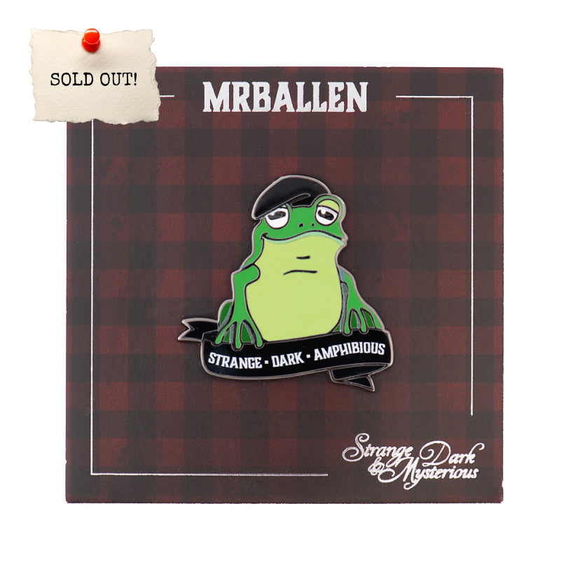 MrBallen Lungy the Frog Pin