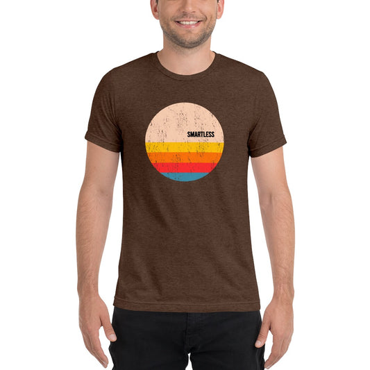 SmartLess Circle Logo Tri-Blend T-Shirt-7