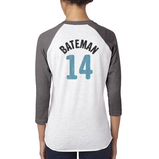 SmartLess Bateman 3/4 Sleeve Baseball T-Shirt-0