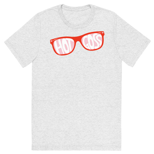 Even the Rich Hot Goss Adult Tri-Blend T-Shirt-3