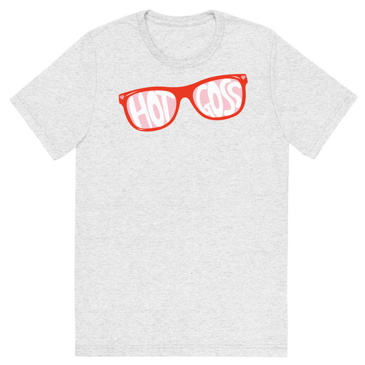 Even the Rich Hot Goss Adult Tri-Blend T-Shirt-3