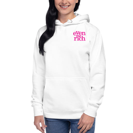 Even the Rich Logo Unisex Premium Hoodie-3