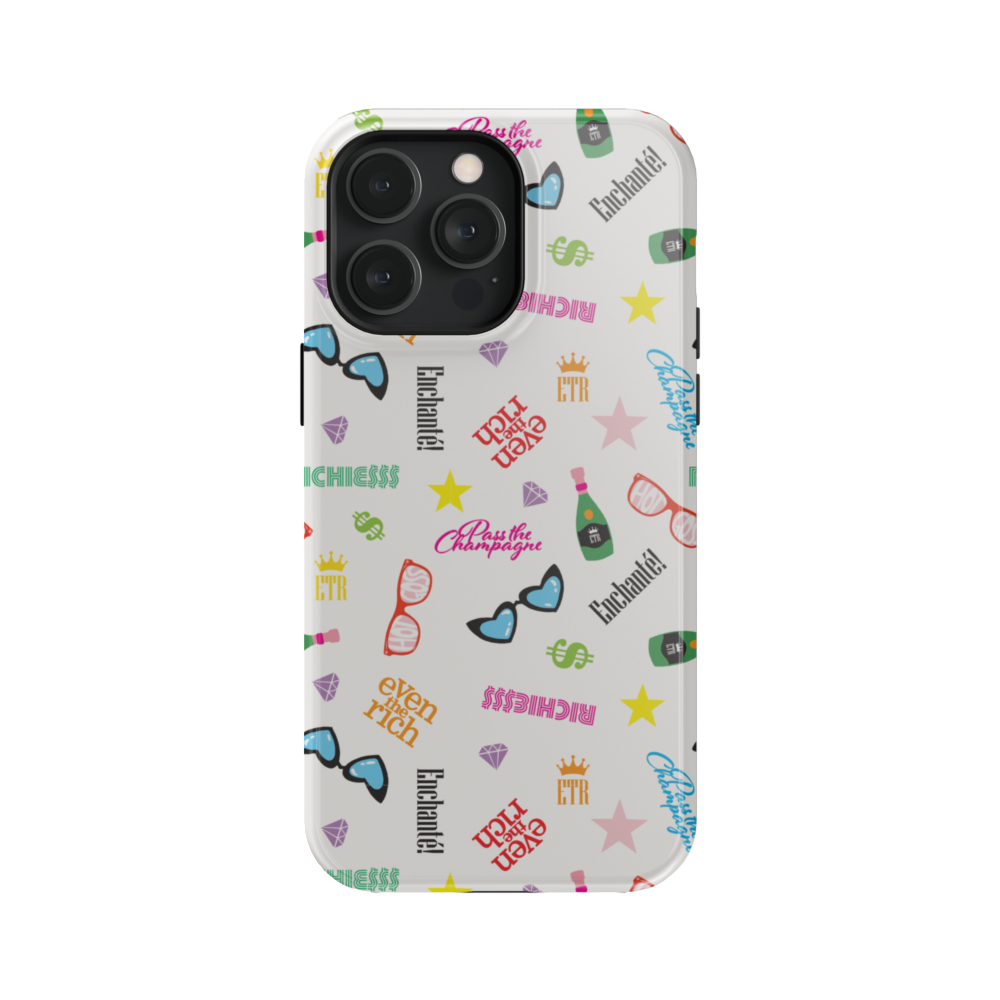 Even the Rich Mash Pattern Tough Phone Case