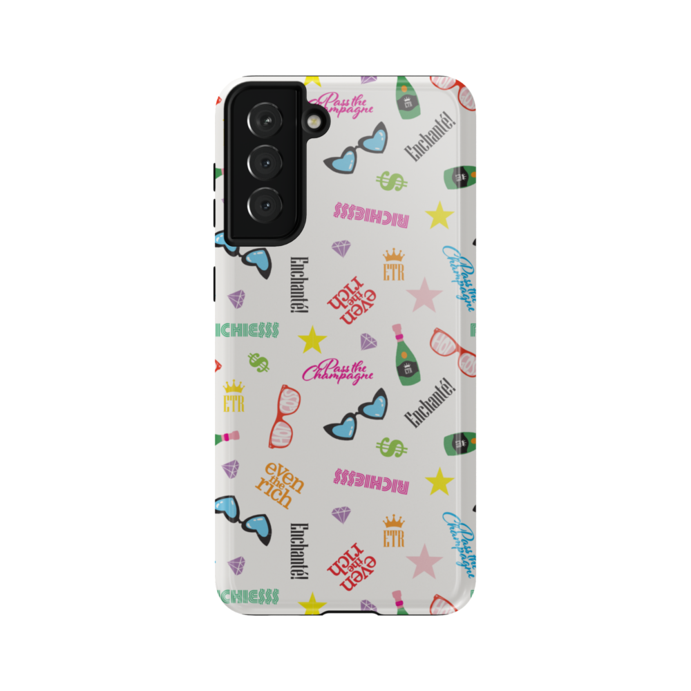 Even the Rich Mash Pattern Tough Phone Case