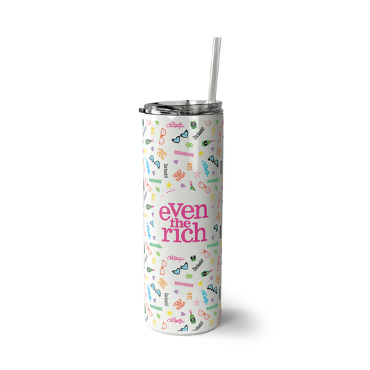 Even the Rich Mash Pattern Tumbler-0