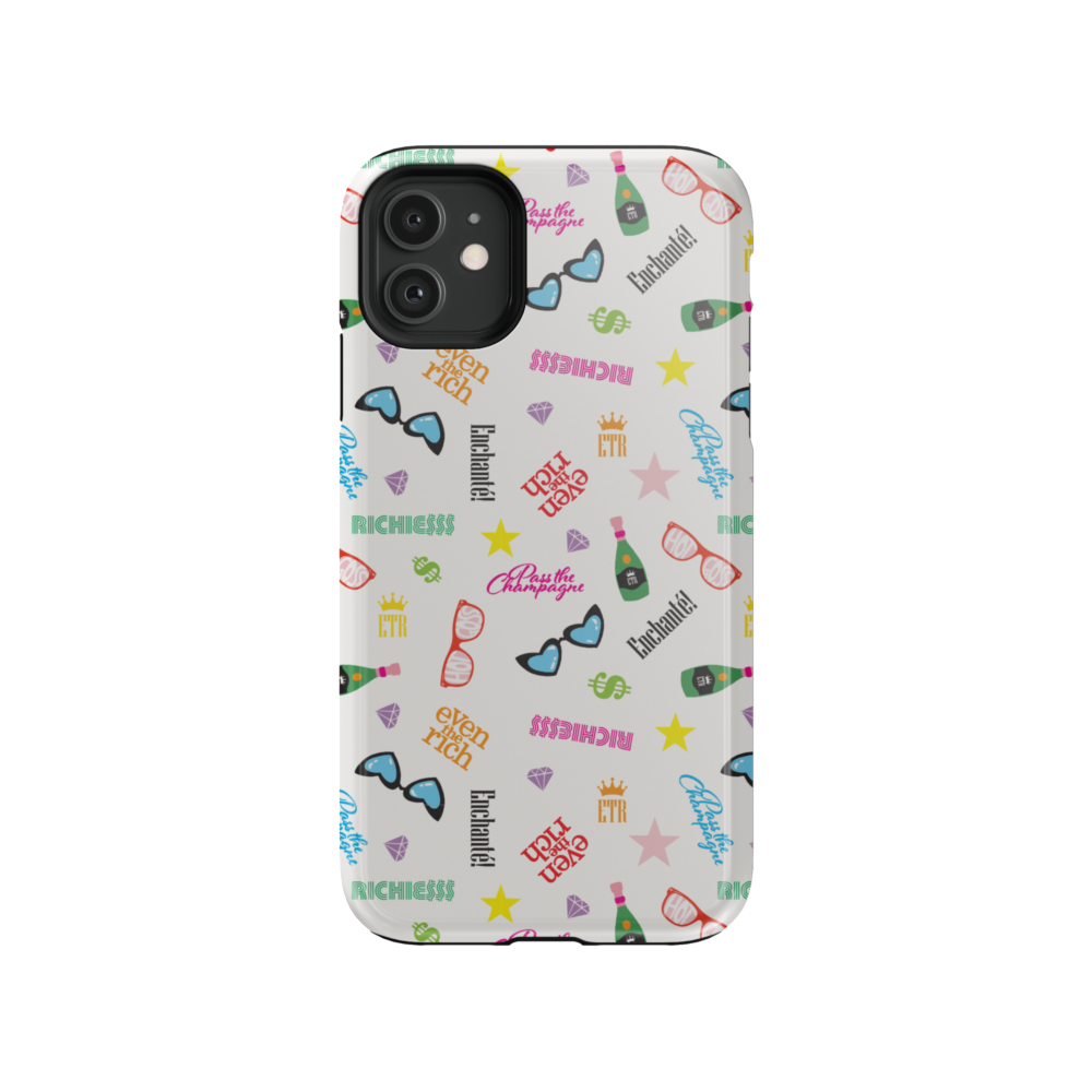 Even the Rich Mash Pattern Tough Phone Case