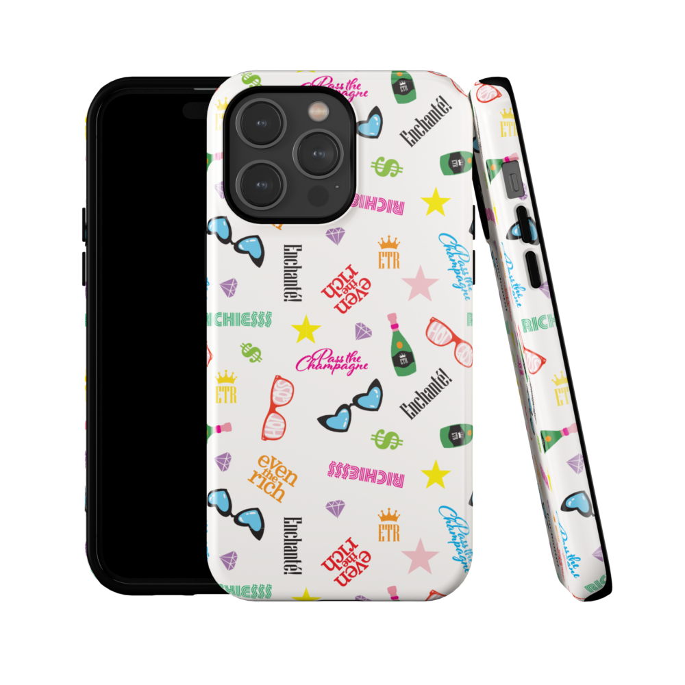 Even the Rich Mash Pattern Tough Phone Case