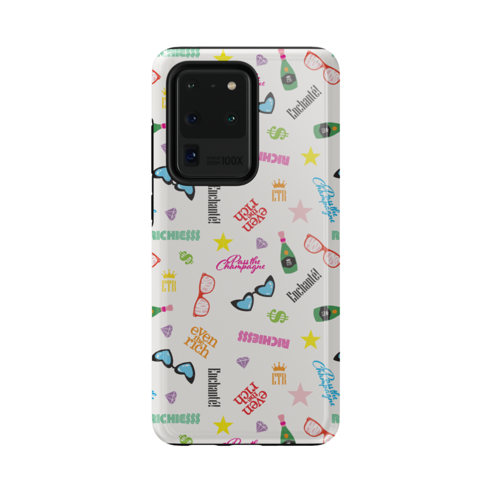 Even the Rich Mash Pattern Tough Phone Case