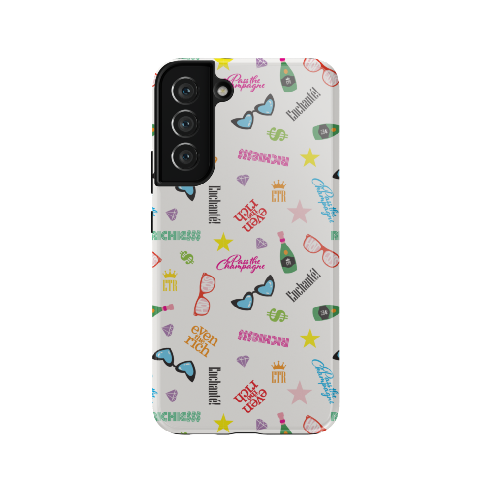 Even the Rich Mash Pattern Tough Phone Case