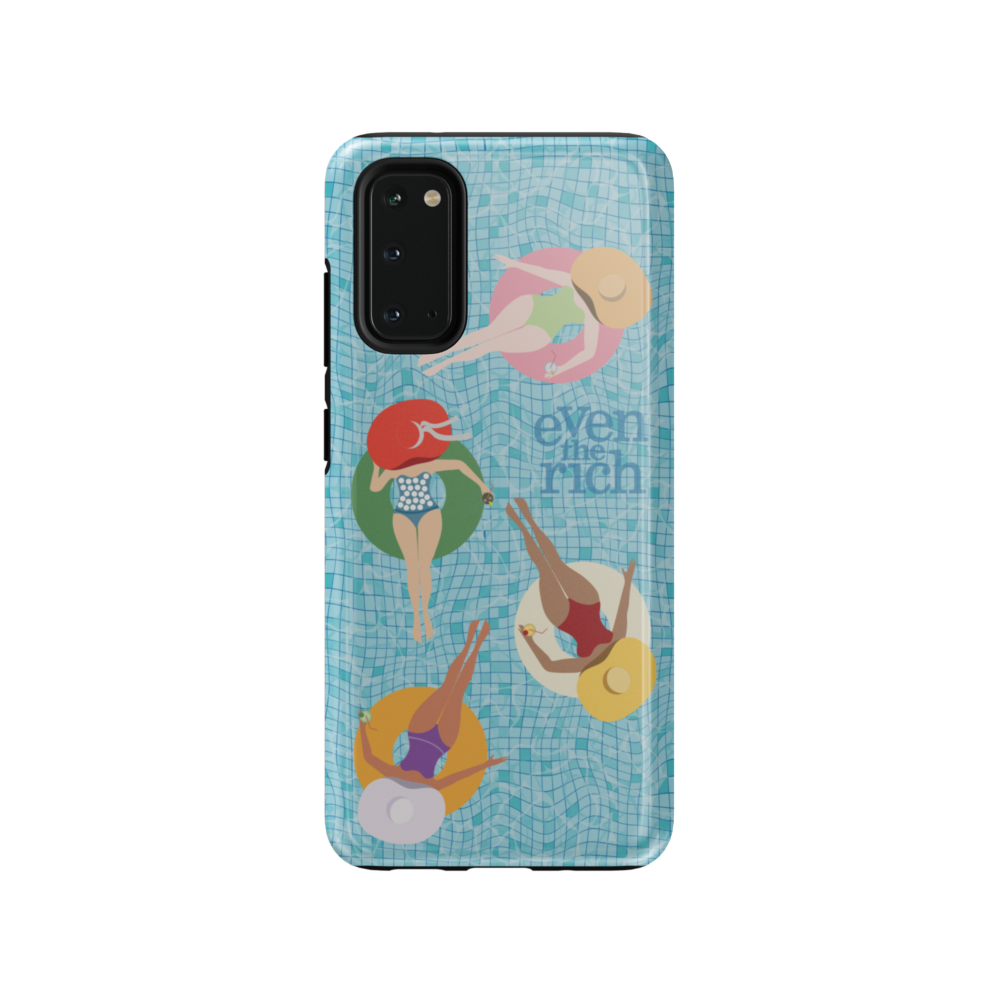 Even the Rich Pool Tough Phone Case