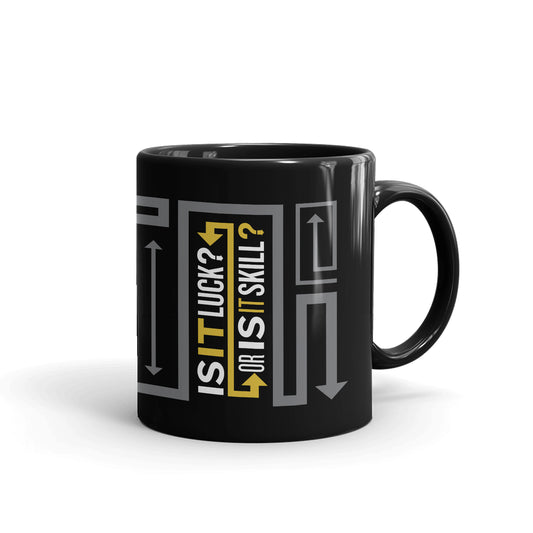 How I Built This Is It Luck Black Mug-1