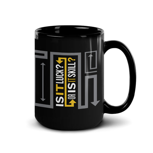 How I Built This Is It Luck Black Mug-4