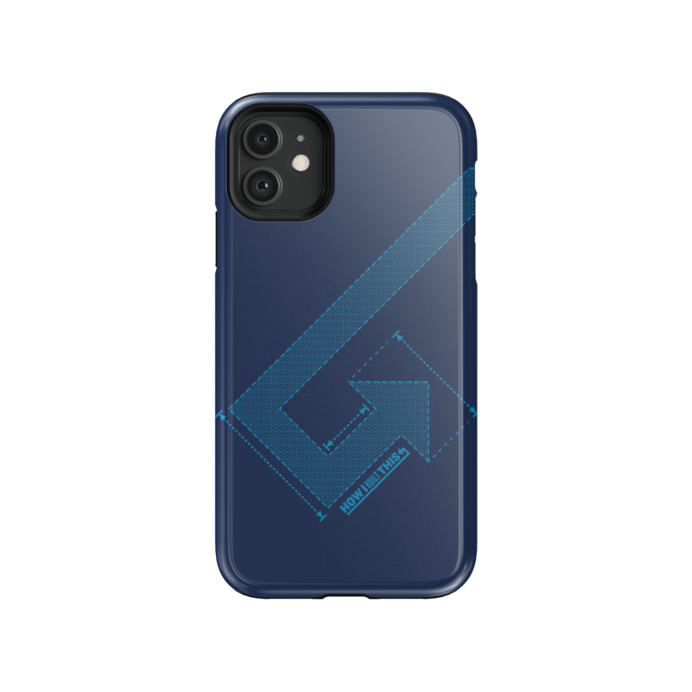 How I Built This Logo Tough Phone Case