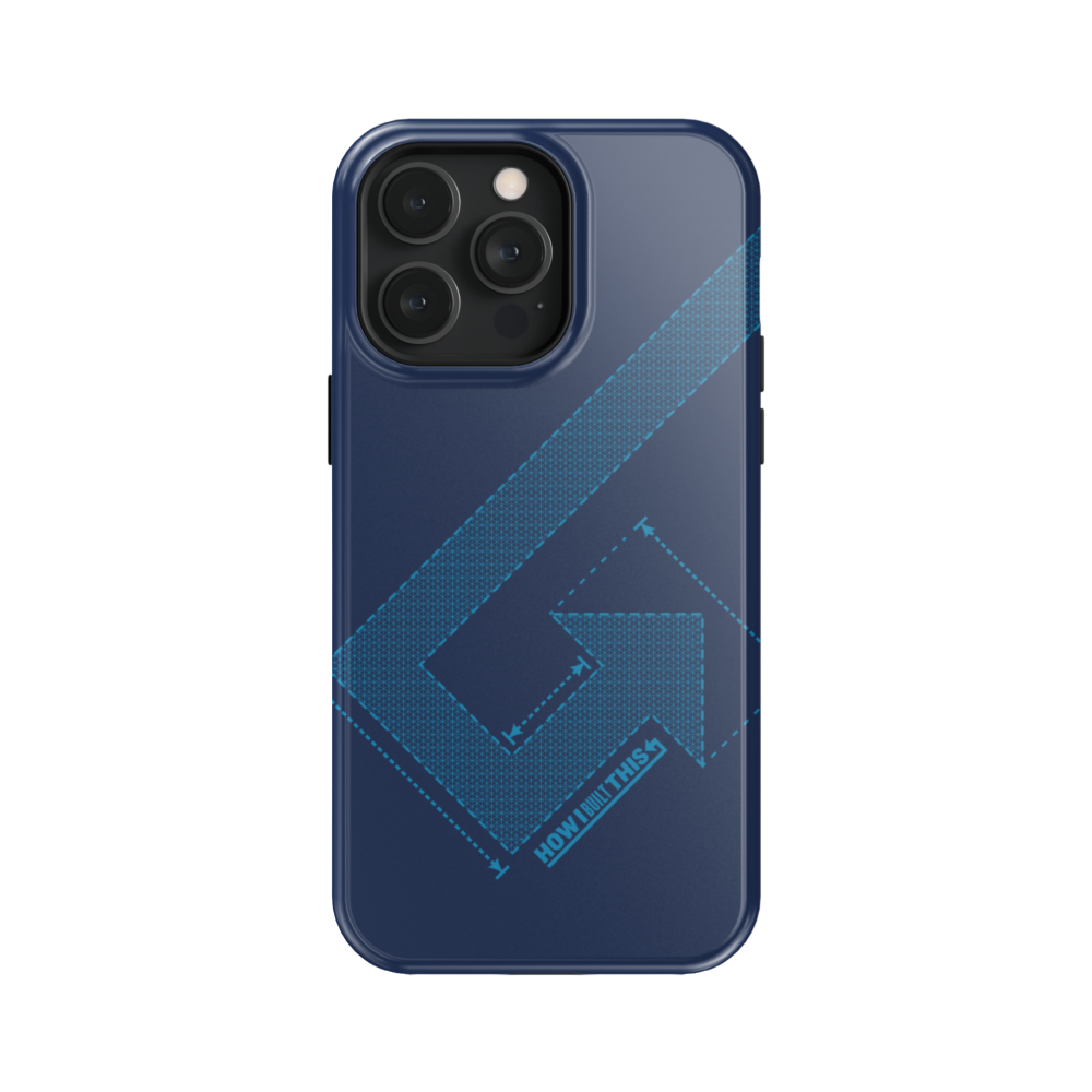 How I Built This Logo Tough Phone Case