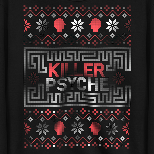 Killer Psyche Holiday Unisex Fleece Pullover-1