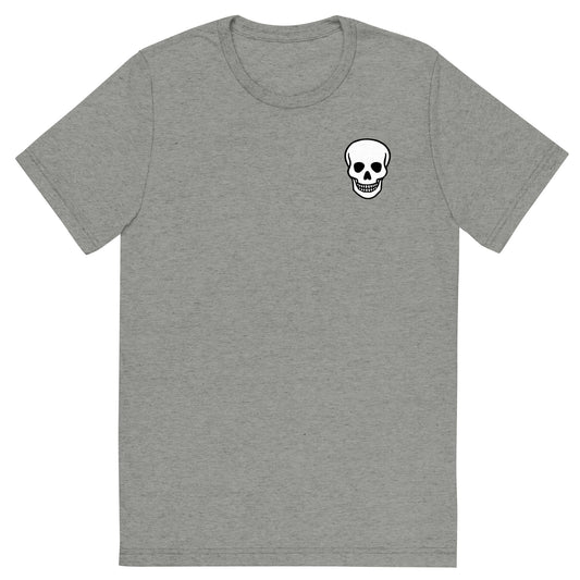 Morbid Patch Art Keep It Weird Tri-Blend T-Shirt-2