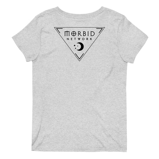 Morbid Alaina Ash Snakes Women's Recycled V-Neck T-Shirt-1