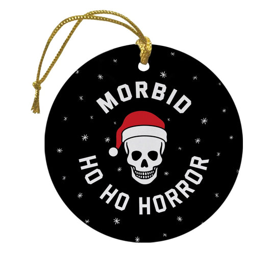 Morbid Ho Ho Horror Double-Sided Ornament-0