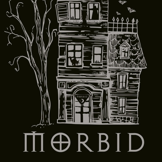 Morbid Haunted House Sherpa Blanket-1
