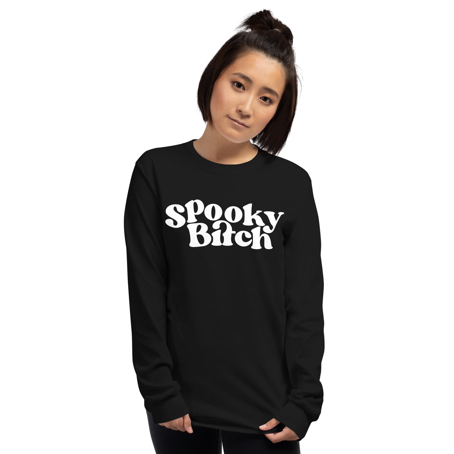 RedHanded Spooky Bitch Long-Sleeve T-Shirt