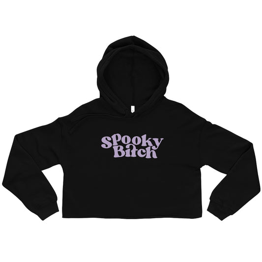 RedHanded Spooky Bitch Cropped Hoodie-0