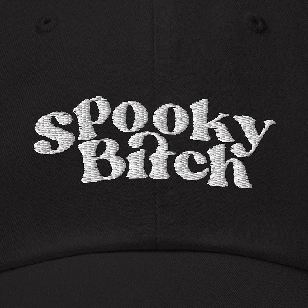 RedHanded Spooky Bitch Embroidered 'Dad' Hat