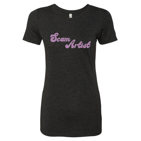 Scamfluencers Scam Artist Women's Tri-Blend T-Shirt-0