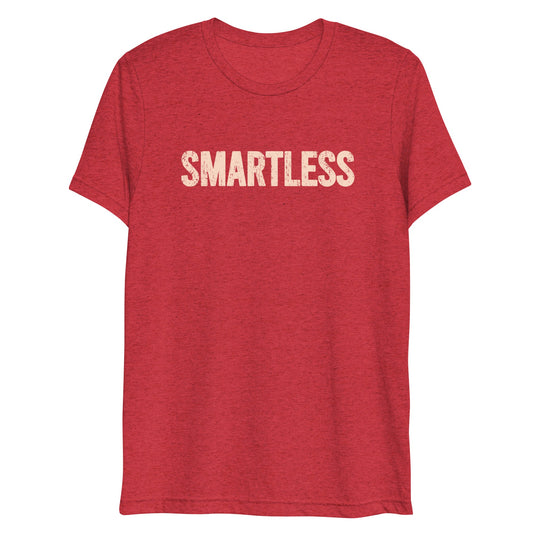 SmartLess Logo Adult Tri-Blend T-Shirt-4