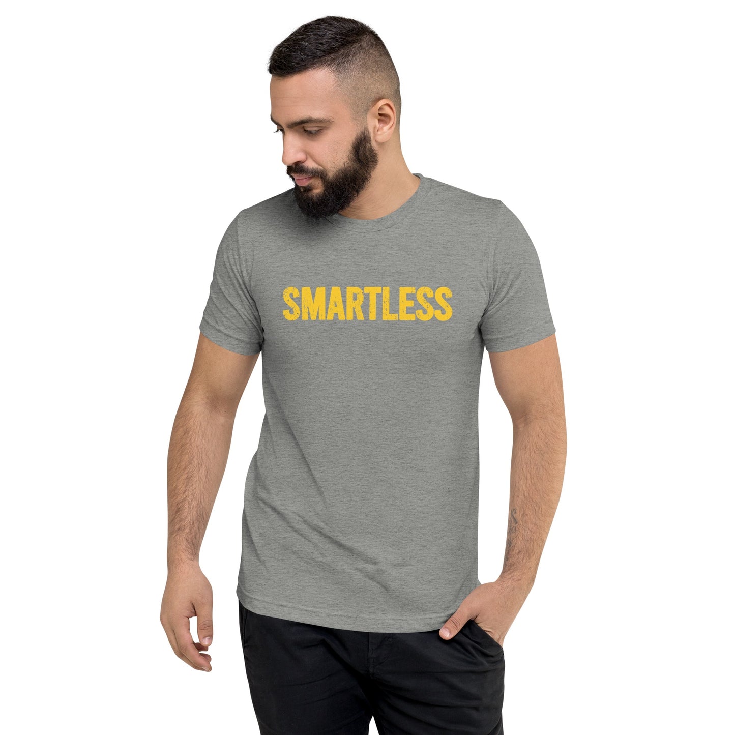 SmartLess Logo Adult Tri-Blend T-Shirt
