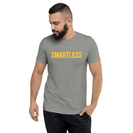 SmartLess Logo Adult Tri-Blend T-Shirt-17