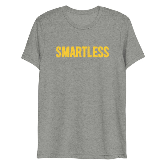 SmartLess Logo Adult Tri-Blend T-Shirt-14