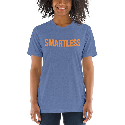 SmartLess Logo Adult Tri-Blend T-Shirt-11