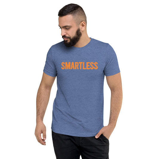 SmartLess Logo Adult Tri-Blend T-Shirt-10
