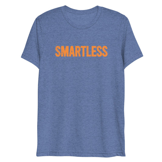 SmartLess Logo Adult Tri-Blend T-Shirt-12