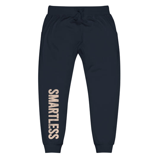 SmartLess Logo Unisex Fleece Sweatpants-0