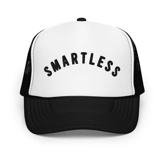 SmartLess Logo Embroidered Foam Trucker Hat-0