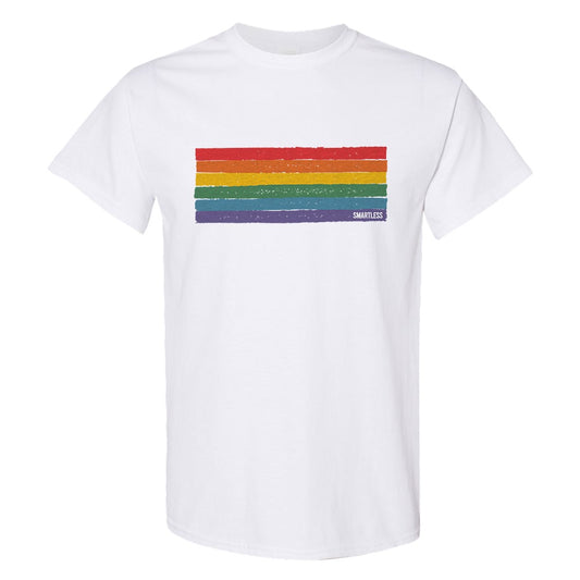 SmartLess Pride Stripes T-Shirt-0