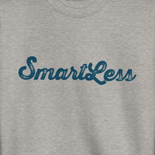 SmartLess Script Crewneck Sweatshirt-1