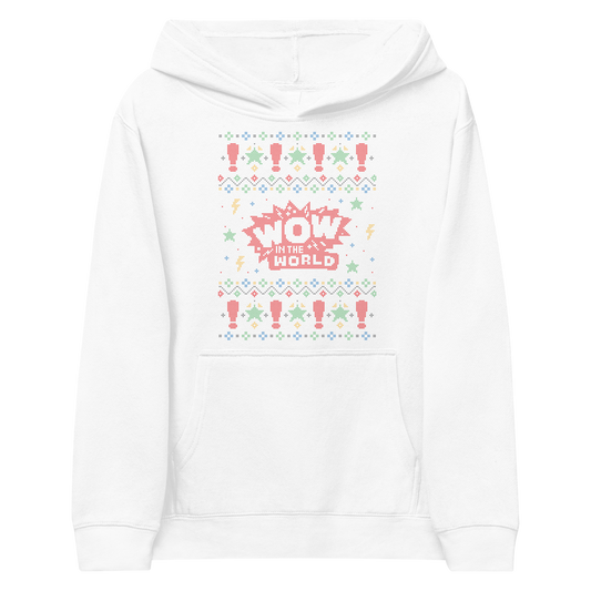 Wow in the World Logo Kids Hooded Sweatshirt-0