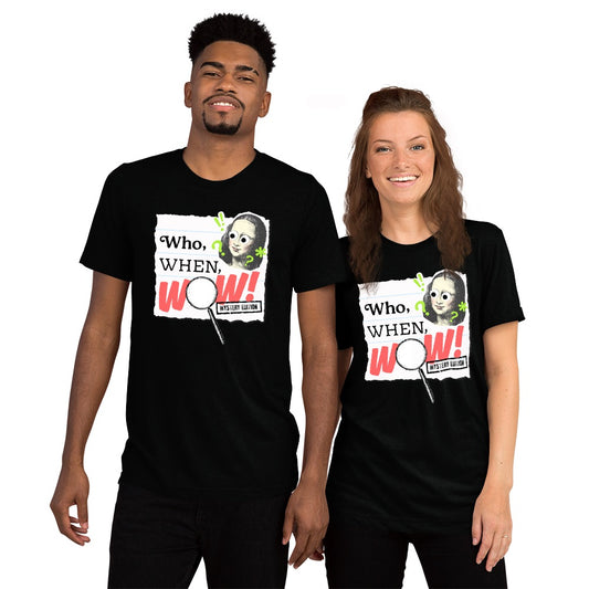 Wow In The World Who, When, Wow! Adult T-Shirt-1