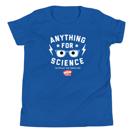 Wow in the World Anything For Science Kids Short Sleeve T-Shirt-0