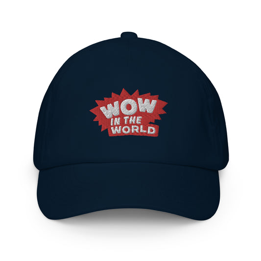 Wow in the World Logo Kids Baseball Cap-3