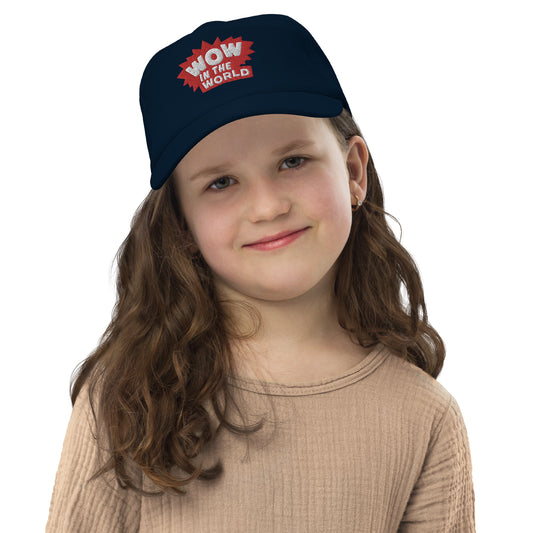 Wow in the World Logo Kids Baseball Cap-1