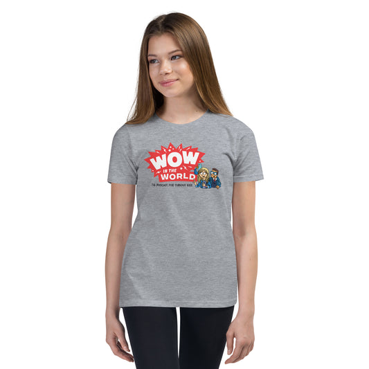 Wow in the World Logo Kids Short Sleeve T-Shirt-1